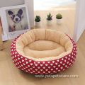 round washable multi color luxury dog beds